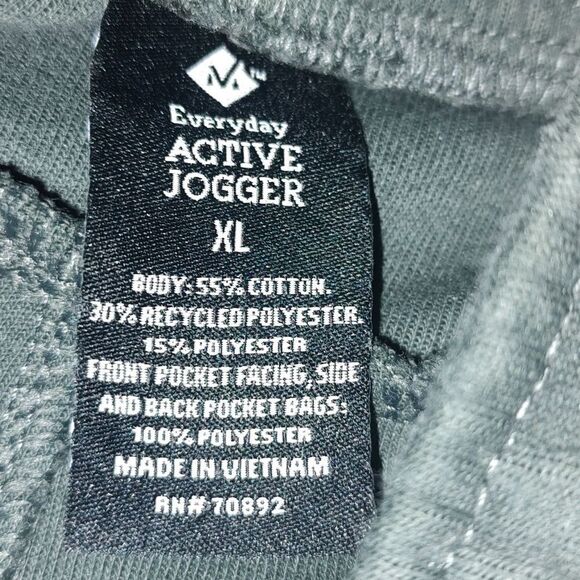Makers Mark Everyday Active Jogger Elastic waist drawstring  Sz XL NWOT - Picture 5 of 5